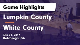 Lumpkin County  vs White County Game Highlights - Jan 21, 2017
