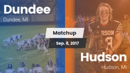Matchup: Dundee  vs. Hudson  2017
