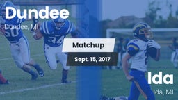 Matchup: Dundee  vs. Ida  2017