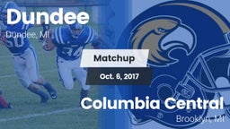 Matchup: Dundee  vs. Columbia Central  2017