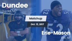 Matchup: Dundee  vs. Erie-Mason  2017