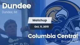 Matchup: Dundee  vs. Columbia Central  2019