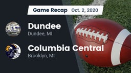 Recap: Dundee  vs. Columbia Central  2020