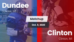 Matchup: Dundee  vs. Clinton  2020
