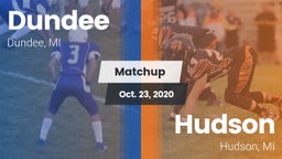 Matchup: Dundee  vs. Hudson  2020