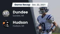 Recap: Dundee  vs. Hudson  2021