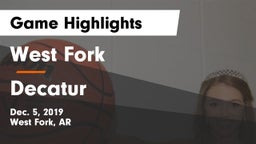 West Fork  vs Decatur  Game Highlights - Dec. 5, 2019