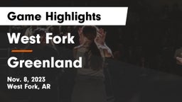 West Fork  vs Greenland  Game Highlights - Nov. 8, 2023