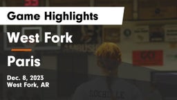 West Fork  vs Paris  Game Highlights - Dec. 8, 2023