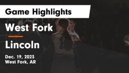 West Fork  vs Lincoln  Game Highlights - Dec. 19, 2023