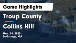 Troup County  vs Collins Hill  Game Highlights - Nov. 24, 2020