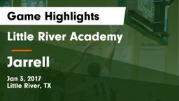 Little River Academy  vs Jarrell  Game Highlights - Jan 3, 2017