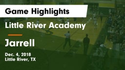 Little River Academy  vs Jarrell  Game Highlights - Dec. 4, 2018