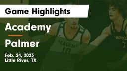 Academy  vs Palmer  Game Highlights - Feb. 24, 2023