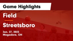 Field  vs Streetsboro  Game Highlights - Jan. 27, 2023