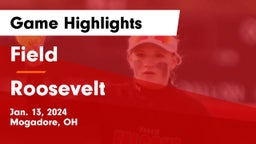 Field  vs Roosevelt  Game Highlights - Jan. 13, 2024