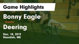 Bonny Eagle  vs Deering  Game Highlights - Dec. 18, 2019