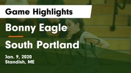 Bonny Eagle  vs South Portland  Game Highlights - Jan. 9, 2020