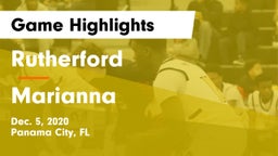 Rutherford  vs Marianna  Game Highlights - Dec. 5, 2020