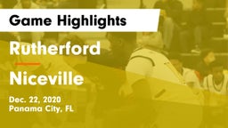 Rutherford  vs Niceville  Game Highlights - Dec. 22, 2020