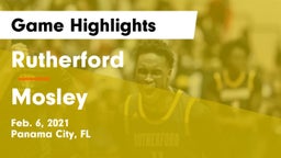 Rutherford  vs Mosley  Game Highlights - Feb. 6, 2021