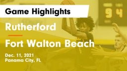 Rutherford  vs Fort Walton Beach  Game Highlights - Dec. 11, 2021
