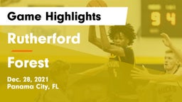 Rutherford  vs Forest  Game Highlights - Dec. 28, 2021