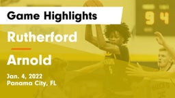Rutherford  vs Arnold  Game Highlights - Jan. 4, 2022