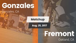 Matchup: Gonzales vs. Fremont  2017