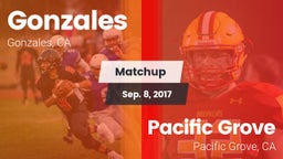 Matchup: Gonzales vs. Pacific Grove  2017