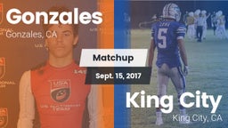 Matchup: Gonzales vs. King City  2017