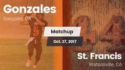 Matchup: Gonzales vs. St. Francis  2017