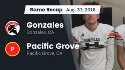 Recap: Gonzales  vs. Pacific Grove  2018