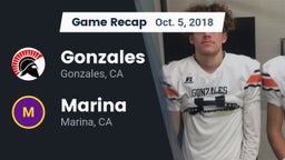 Recap: Gonzales  vs. Marina  2018