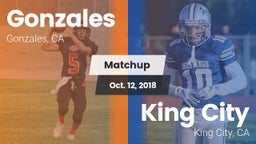 Matchup: Gonzales vs. King City  2018