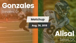 Matchup: Gonzales vs. Alisal  2019