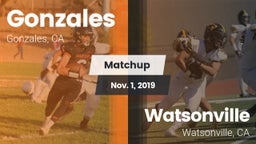 Matchup: Gonzales vs. Watsonville  2019