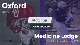 Matchup: Oxford  vs. Medicine Lodge  2019
