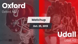 Matchup: Oxford  vs. Udall  2019