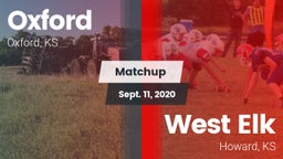 Matchup: Oxford  vs. West Elk  2020