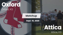 Matchup: Oxford  vs. Attica  2020
