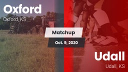 Matchup: Oxford  vs. Udall  2020