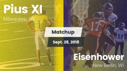 Matchup: Pius XI  vs. Eisenhower  2018