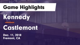 Kennedy  vs Castlemont  Game Highlights - Dec. 11, 2018