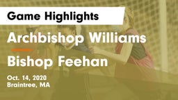 Archbishop Williams  vs Bishop Feehan Game Highlights - Oct. 14, 2020