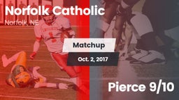 Matchup: Norfolk Catholic vs. Pierce 9/10 2017