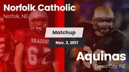 Matchup: Norfolk Catholic vs. Aquinas  2017