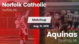 Matchup: Norfolk Catholic vs. Aquinas  2018
