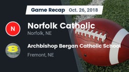 Recap: Norfolk Catholic  vs. Archbishop Bergan Catholic School 2018