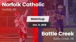Matchup: Norfolk Catholic vs. Battle Creek  2019